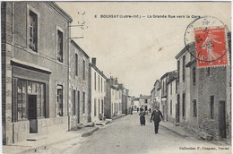 44  Boussay  -  La Grande Rue Vers La Gare - Boussay