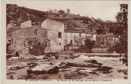 44  Boussay  -  Le Moulin Et Le Barrage  De La Sevre A Chaudron - Boussay