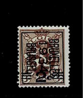 Nr 315** :272B Bruxelles 1934 Brussel 1934 Met Gom - Typo Precancels 1929-37 (Heraldic Lion)