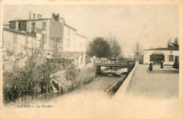 Saujon * La Sendre * Route Et Pont * Magasin Couronnes Funéraires A. PATRY - Saujon