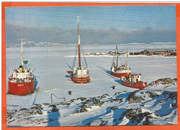 GREENLAND 001, * ICEBOUND COASTER At EGEDESMINDE * UNUSED - Groenlandia