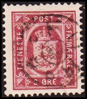 1906. Official. 3 ØRE With Starcancel FUR.  (Michel Di 4 Z) - JF417829 - Dienstzegels