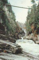 Quebec Grand Canyon Des Chutes Ste-Anne Pont "McNicoll", 180 Pieds Au Dessus Du Gouffre - Sonstige