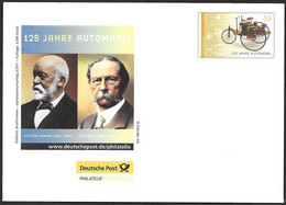 BRD 2011 Erlebnis Briefmarken 125 Jahre Automobil MiNr EB Z 10  Postfrisch Mint MNH Neuf ** - Enveloppes Privées - Neuves