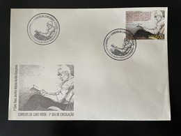 Cape Kap Verde Cabo Verde 2001 Mi. 802 FDC Antonio Aurélio Gonçalves écrivain Schriftsteller Autor - Islas De Cabo Verde