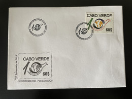 Cape Kap Verde Cabo Verde 2006 Mi. 897 FDC Aniversario Da CPLP Bird Oiseau Vogel Portuguese Languague Lusophonie - Cap Vert