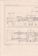 CHEMIN DE FER (LOCOMOTIVES ET LOCOMOTIVES ROUTIERES ) LOCOMOTIVE PAR M.SAINT DIZIER A VOIR !!! REF 70828 - Andere Pläne