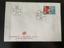 Cape Kap Verde Cabo Verde 2009 Mi. 954 FDC Rotes Kreuz Red Cross Cruz Vermelha Croix Rouge 150 Years Ans Jahre Dunant - Kaapverdische Eilanden