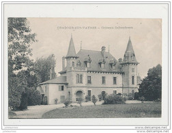 87 ORADOUR SUR VAYRES CHATEAU CALLANDREAU CPA BON ETAT - Oradour Sur Vayres