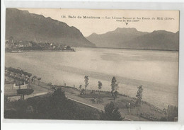 Suisse Vd Vaud Baie De Montreux Lac Léman Et Les Dents Du Midi N124 Ed Photo Henri Basuyau Toulouse - Montreux