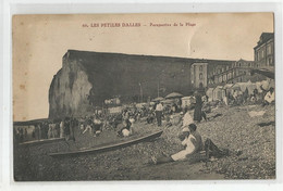 76 Les Petites Dalles Perspectives De La Plage Ed Photo  Souvenir De La Plage Jaouen A Rouen - Other & Unclassified