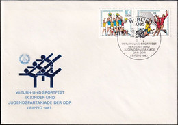 DDR 1983 Mi-Nr. 2814/15 FDC - 1981-1990