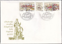 DDR 1986 Mi-Nr. 3030/31 FDC - 1981-1990