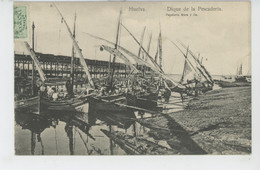 ESPAGNE - HUELVA -  Dique De La Pescaderia - Huelva