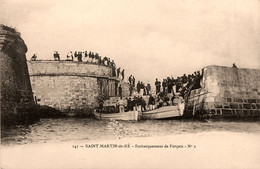 Ile De Ré * St Martin De Ré * Embarquement Des Forçats * N°2 * Bateau Barque - Saint-Martin-de-Ré