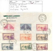 LEVANT FRANCAIS POSTE AUX ARMEES EXPEITUR BEYROUTH - Covers & Documents