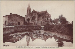 44  Le Cellier  - Vue  Sur L'eglise, Prise Au Nord Ouest - Le Cellier