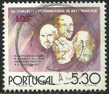 Portugal 1975 26th Congres Int Astronautical Federation 26 Congresso Intern Astronautical Federation IAF Cancel AGUEDA - Used Stamps