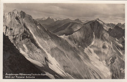 3037) AUGSBURGER HÖHENWEG - Lechtaler Alpen - Blick Zur PARSEIER SCHARTE - Tolle Alte AK !! Viele Hüttenstempel ALT ! - Lechtal