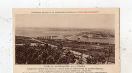 PONT DE PLOUGASTEL SUR L'ELORN (OUVRAGE EXECUTE EN PORTLAND ARTIFICIEL DEMARLE LONQUETY) - Plougastel-Daoulas