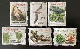 Cape Verde Cabo Verde 2012 Mi. 1002 - 1008 Areas Protegidas De Santo Antao Birds Of Prey Raubvögel Rapaces Oiseaux Vögel - Arends & Roofvogels