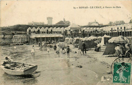 Royan * Le Chay * L'heure Du Bain * Les Cabines Sur La Plage - Royan