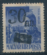 * Abony 1945 Hadvezérek 30f/3f Signed: Bodor (50.000) (csak 50 Db Készült) - Altri & Non Classificati