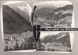 3056) NEUSTIFT Im STUBAI - Tolle Alte Dreibild AK - S/W - Sehr Schöne Karte - Neustift Im Stubaital