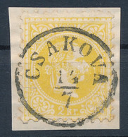 1867 2kr "CSAKOVA" Luxus - Other & Unclassified