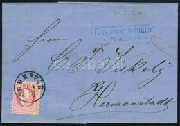 1867 5kr Levélen / On Cover "TEMESVÁR" - Other & Unclassified