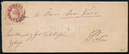 1868 5kr Levélen / On Cover "TÁPIÓ SZELLE" (Gudlin 350 P) - Other & Unclassified