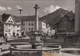 3059) DORNBIRN - Vorarlberg - MARKTPLATZ Mit AUTO Detail - Polizist - Radfahrer U. Haus DETAILS Alt - Dornbirn