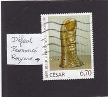 Curiosité Sur Le Timbre Oblitéré " CESAR " Réf N° 3104 YVERT Et TELLIER    Voir Scan - Used Stamps