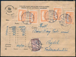 1922 Értéklevél 135K Bérmentesítéssel / Insured Cover - Altri & Non Classificati