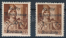 ** Székelyudvarhely 1944 Hadvezérek 50f/4f + 1P/4f Signed: Bodor - Altri & Non Classificati