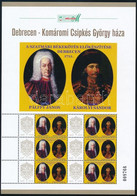 ** 2019 Komáromi Csipkés György Megszemélyesített Belföld Bélyeg ív / Inland Stamp Mini Sheet With Personalised Tab - Other & Unclassified