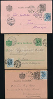 Románia 10 Db Küldemény Az 1890-es évekből / 10 Covers / Postcards From 1890-1895 - Other & Unclassified