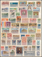 O Oroszország, Szovjetunió 130 Db Bélyeg Az 1910-es, 1920-as évekből Berakólapon / Russia, Soviet Union 130 Stamps - Other & Unclassified