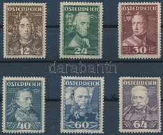 ** 1935 Hadvezérek Sor Mi 617-622 (Mi EUR 180.-) - Altri & Non Classificati