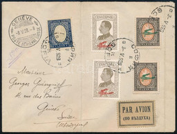 1928 Légi Levél Svájcba / Airmail Cover To Switzerland - Other & Unclassified