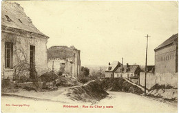 RIBEMONT - Rue Du Char Y Reste - 1923 - R/V - Other Municipalities