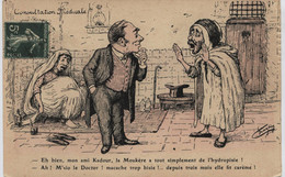6542 Bis - Illustrateur CHAGNY :  CONSULTATION MEDICALE   KADOUR  Et La MOUKERE   Circulée - Chagny