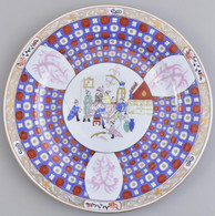 Herendi O'Sullivan (OS) Mintás Porcelán Tál, Kézzel Festett, Jelzett, Hibátlan / Hand Painted Porcelain With Chinese Pat - Altri & Non Classificati