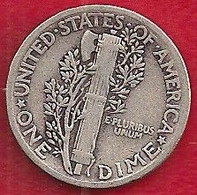 ÉTATS-UNIS 1 DIME - 1942 - Autres & Non Classés