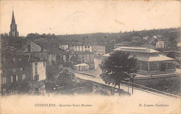 Confolens        16        Quartier Saint Maxime . Les Halles        (voir Scan) - Confolens