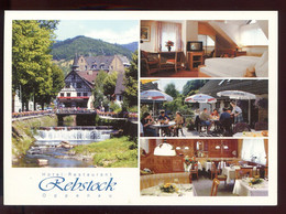 CPM Neuve Allemagne OPPENAU Hotel Restaurant " Rebstock " Multi Vues - Oppenau