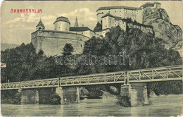 * T3 1912 Árvaváralja, Oravsky Podzámok; Árva Vára. W.L. Bp. 305. / Oravsky Hrad / Castle (szakadások / Tears) - Non Classificati