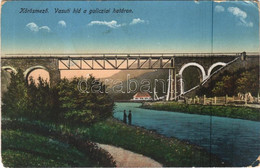 ** T3 Kőrösmező, Körösmező, Jaszinya, Jasina, Yasinia (Máramaros); Vasúti Híd A Galíciai Határon / Railway Bridge On The - Non Classificati