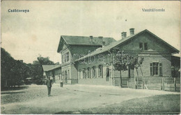 T2 1918 Csáktornya, Cakovec; Vasútállomás / Railway Station - Non Classificati