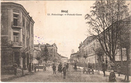 T2 1916 Stryi, Stryj; Ul. Potockiego / Potocki Gasse / Street - Unclassified